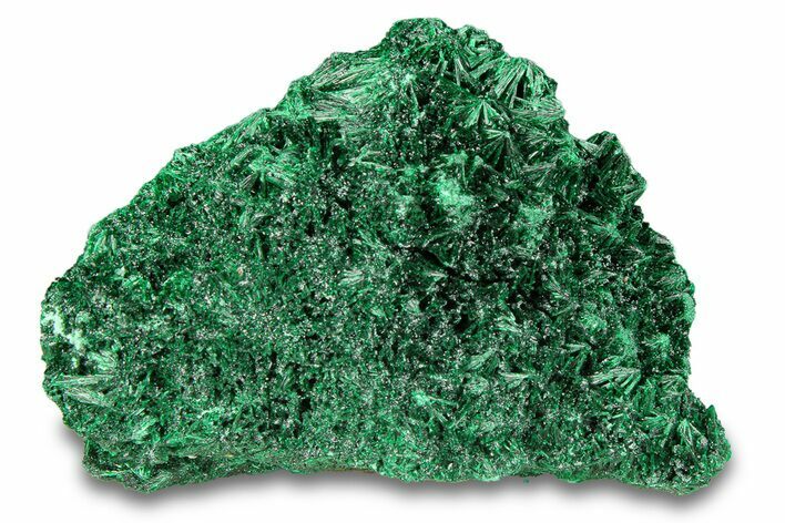 Fibrous Malachite Crystal Cluster - DR Congo #294630